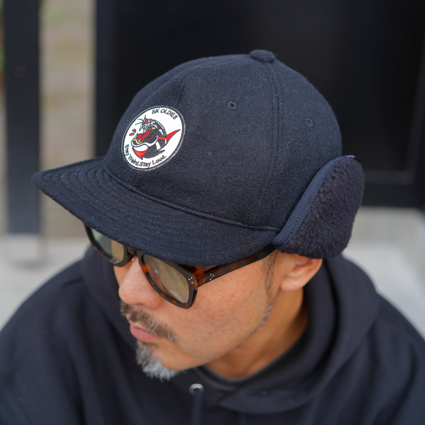 SK OLDIES Earmuff Cap "Stay Weird.Stay Loud."