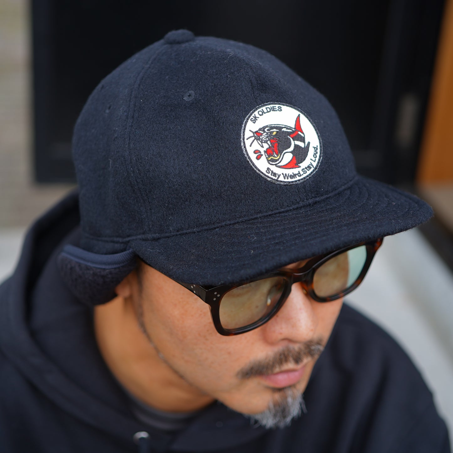 SK OLDIES Earmuff Cap "Stay Weird.Stay Loud."
