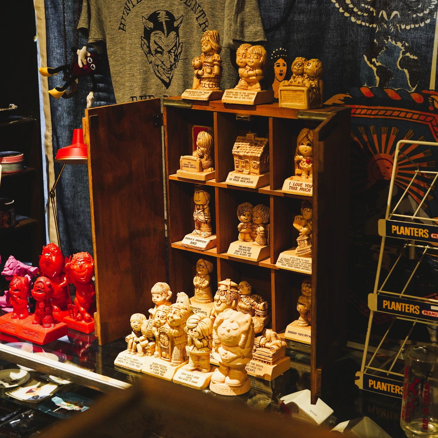 1980's Budweiser ウッドウォールキャビネット