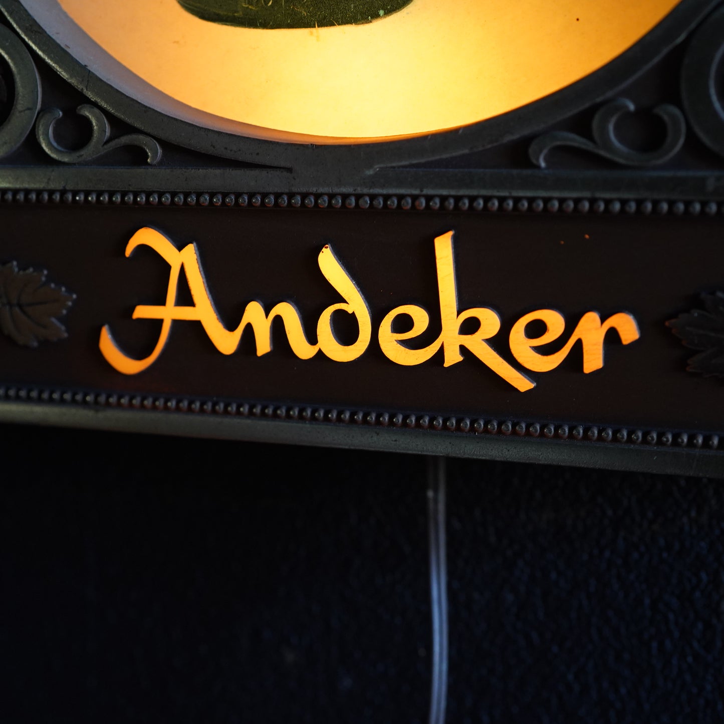 1980's～90's Andeker ライトサイン