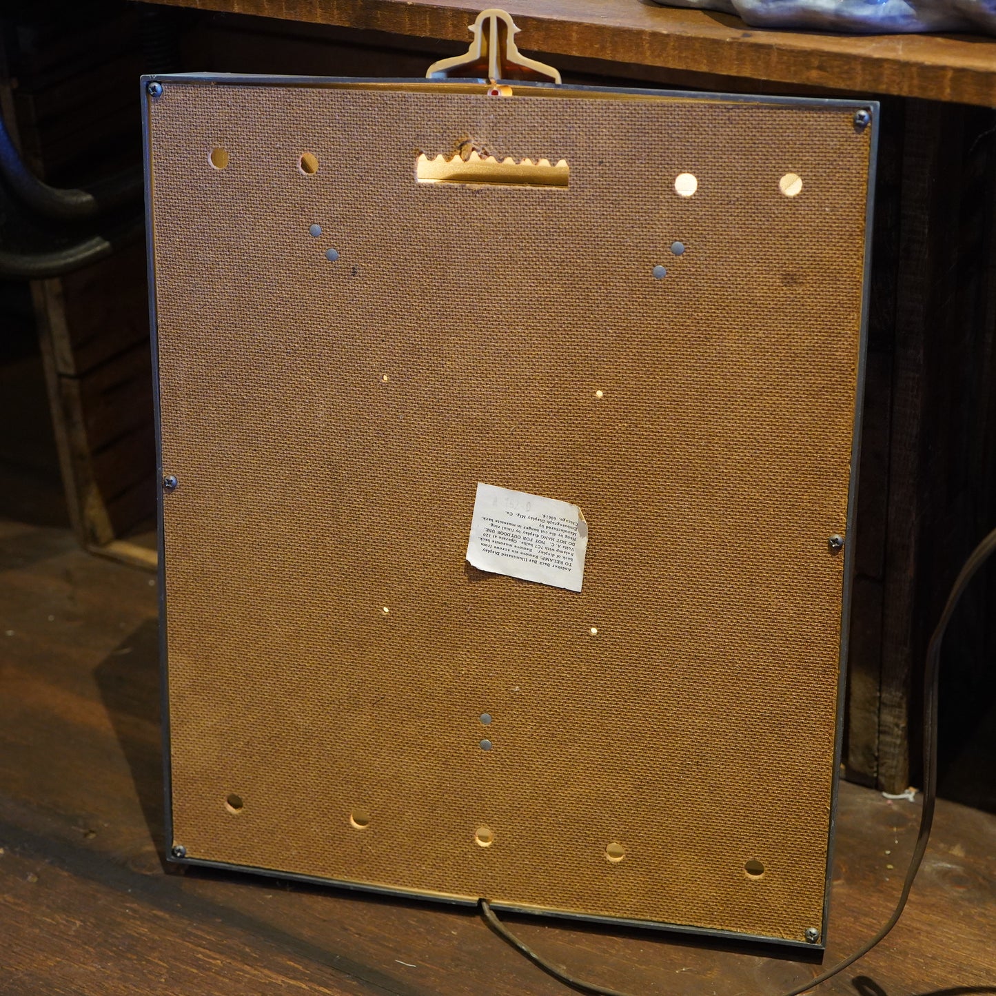 1980's～90's Andeker ライトサイン