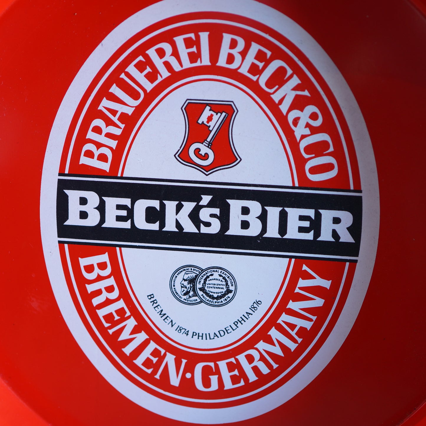 1970～80's BECK'S BIER ティントレイ