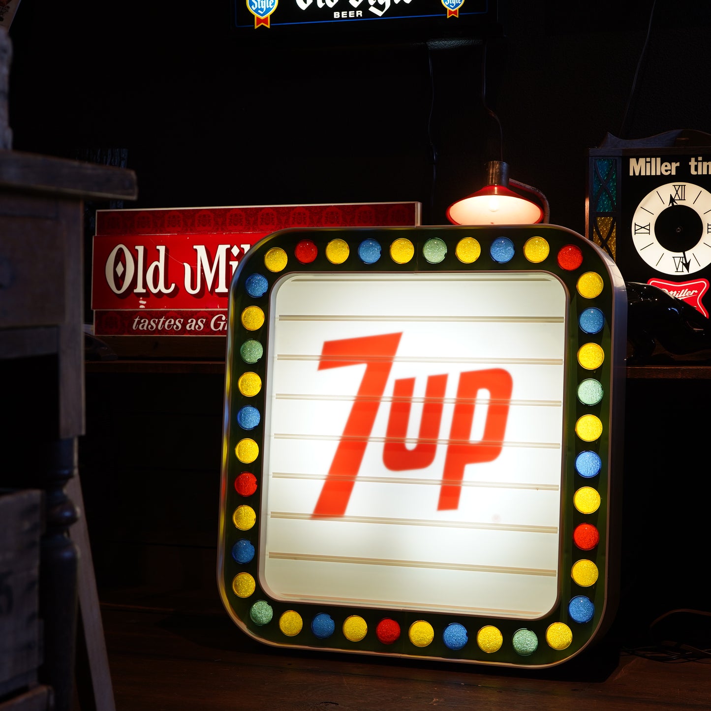 1960～70's 7UP ライトサイン  メニューボード