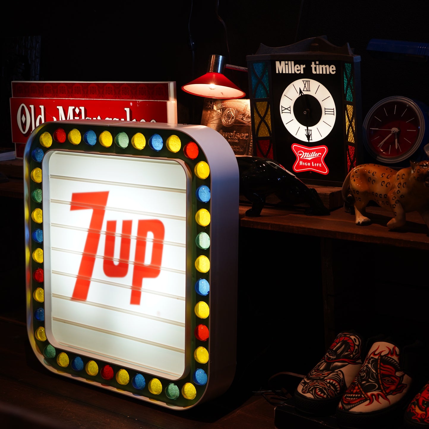1960～70's 7UP ライトサイン  メニューボード