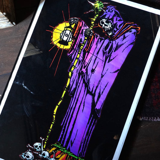 00's ブラックライトポスター "The Reaper"