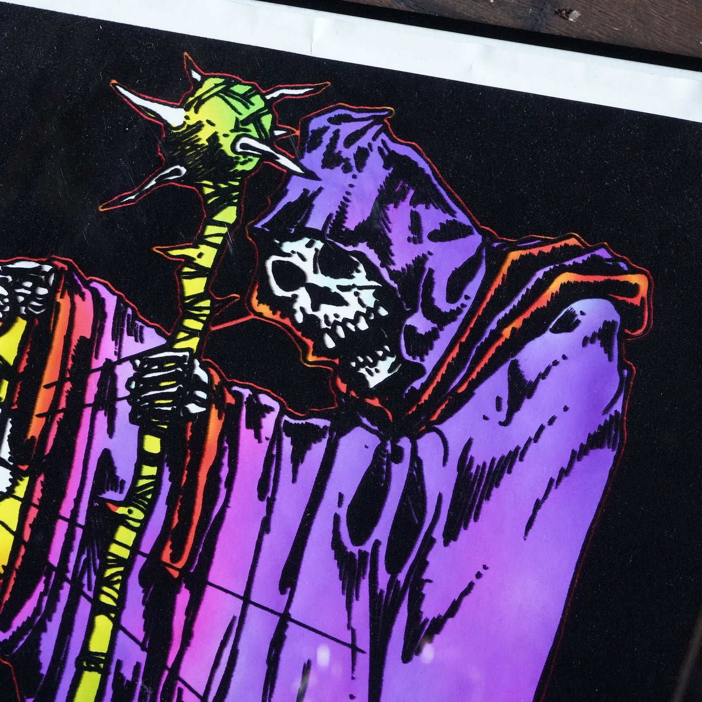 00's ブラックライトポスター "The Reaper"