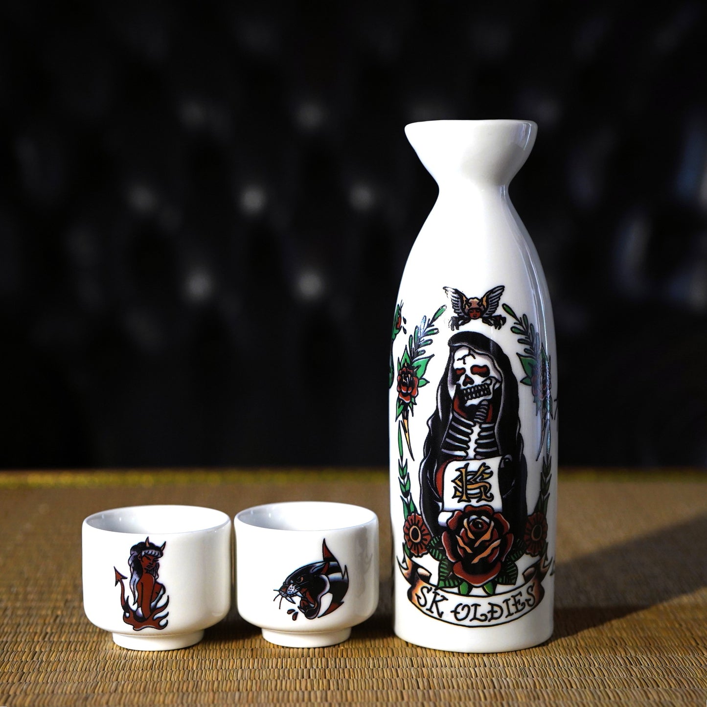 SK OLDIES オリジナル 「酒器DEATH2」　※予約 1/20頃発送