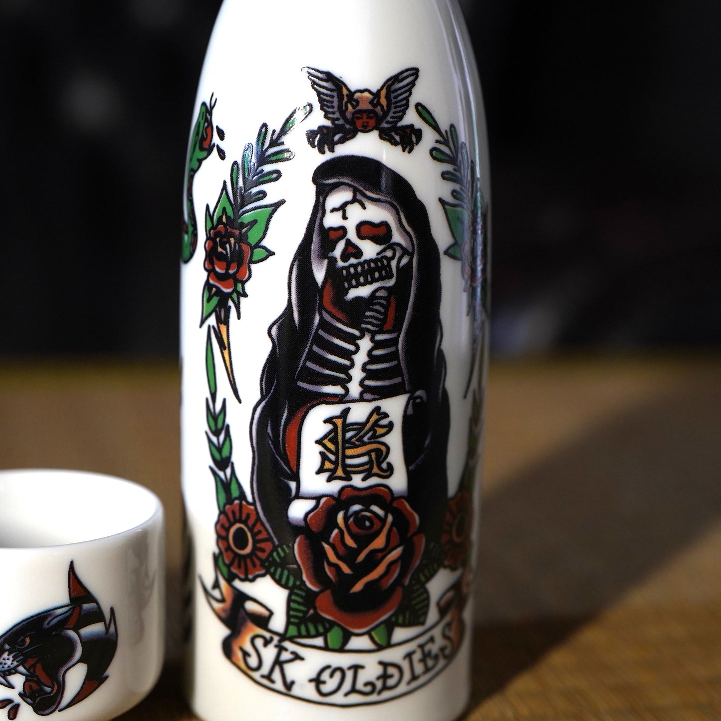 SK OLDIES オリジナル 「酒器DEATH2」　※予約 1/20頃発送