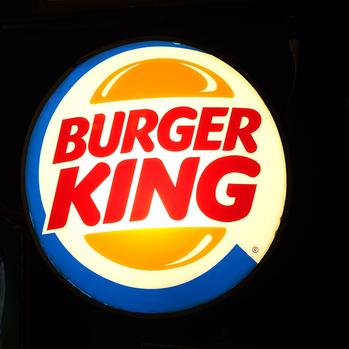 BURGER KING ライトサイン