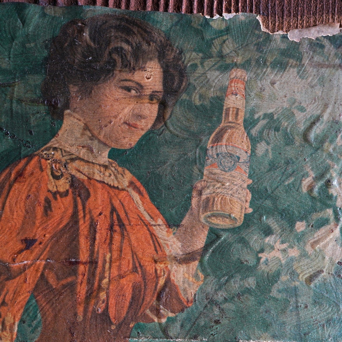 1970's Budweiser ウッドウォールサイン　壁掛け