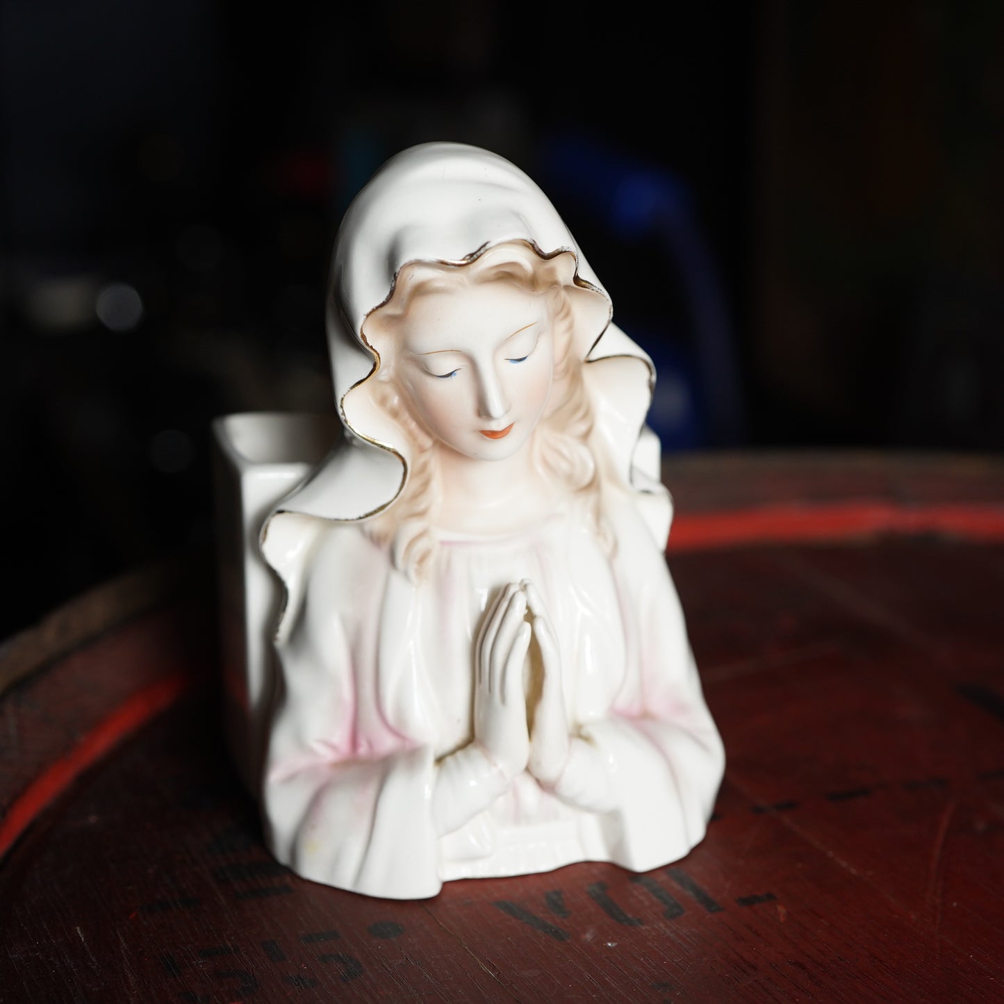 1950～60's マリア像 プランター