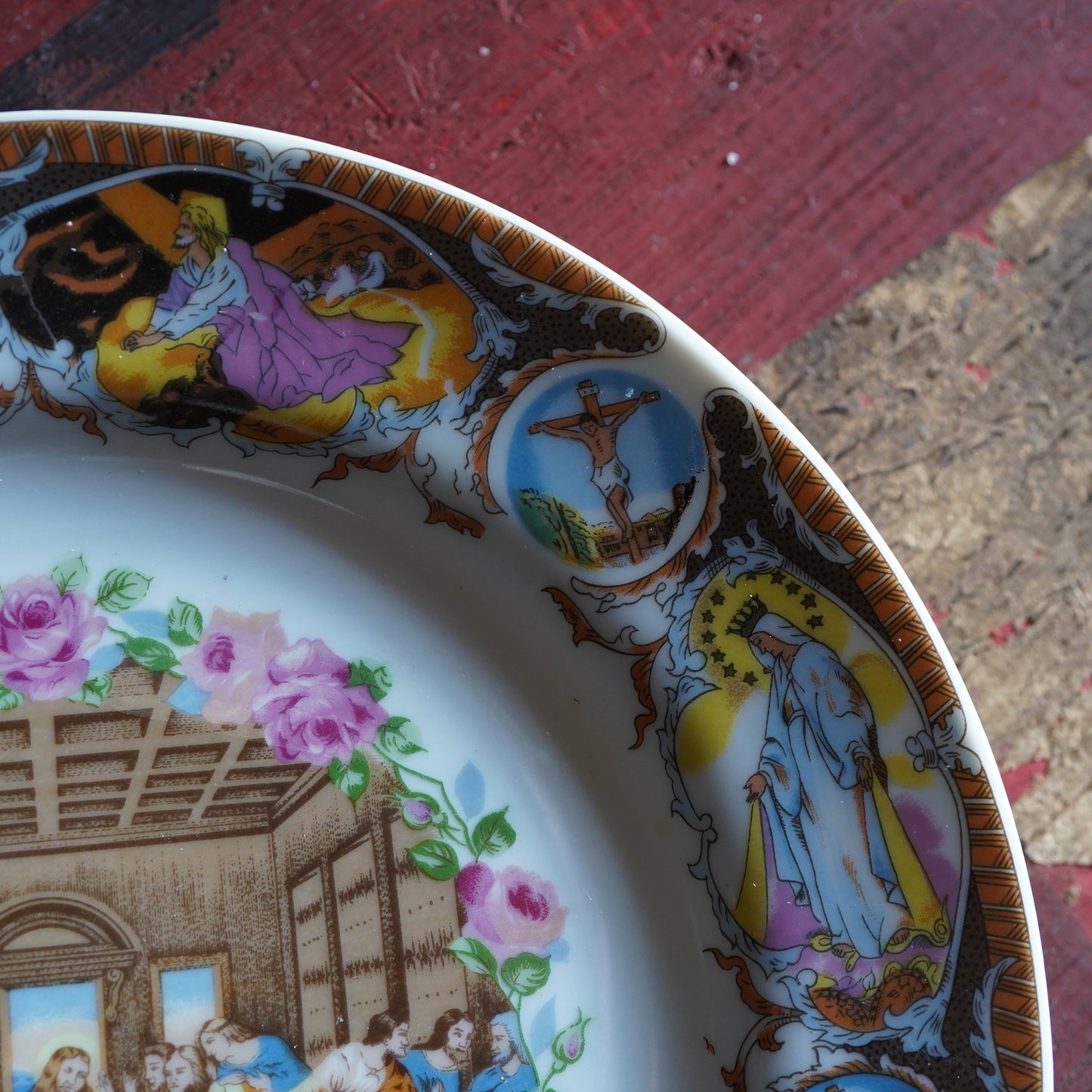 1950～60's 最後の晩餐　デコラティブプレート