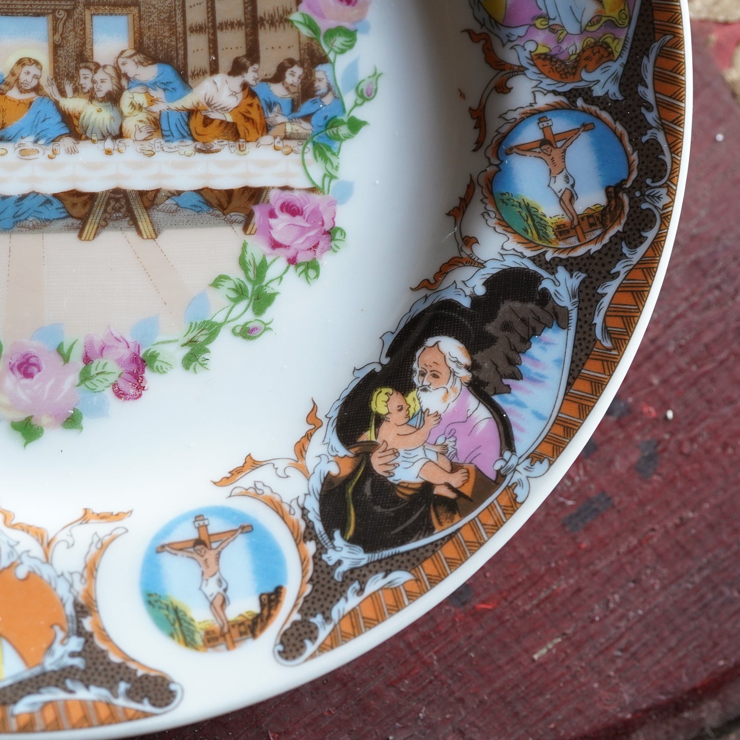 1950～60's 最後の晩餐　デコラティブプレート