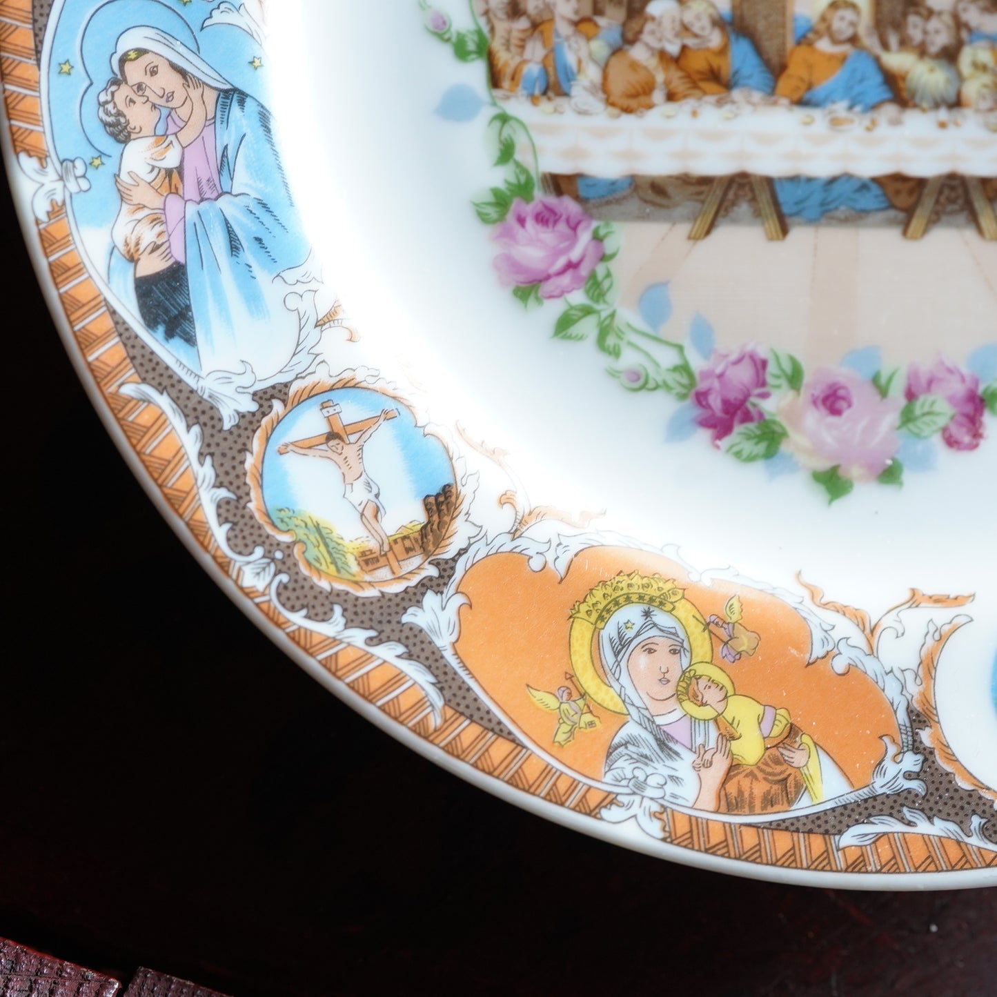 1950～60's 最後の晩餐　デコラティブプレート