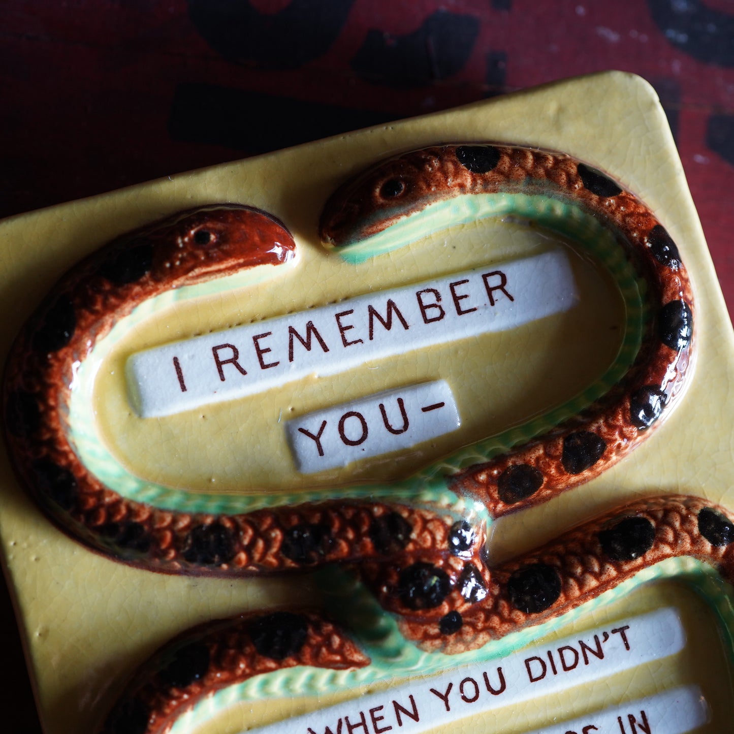 1950's スネイク アッシュトレイ (コピー)