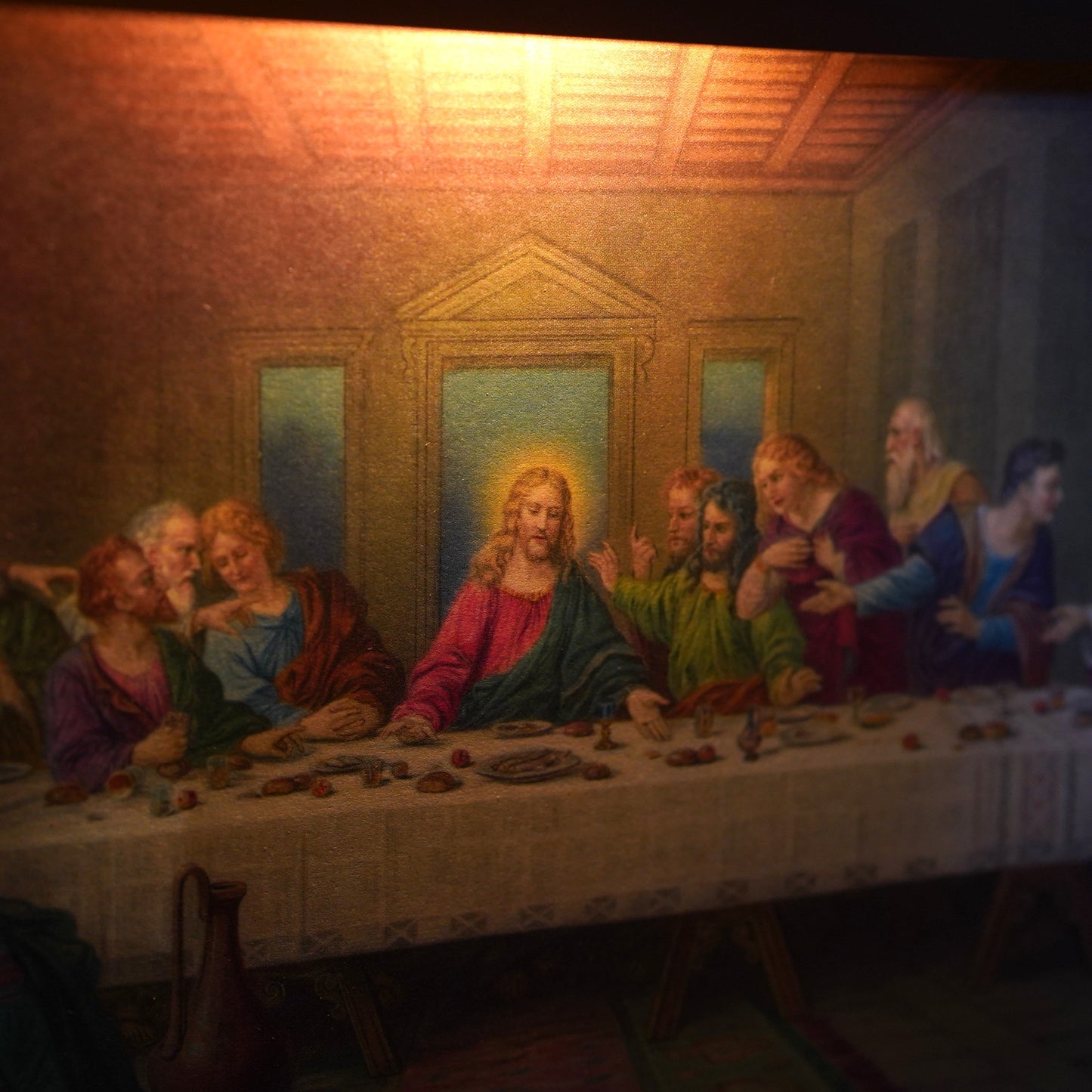 1960's 最後の晩餐　ライトアップデコ