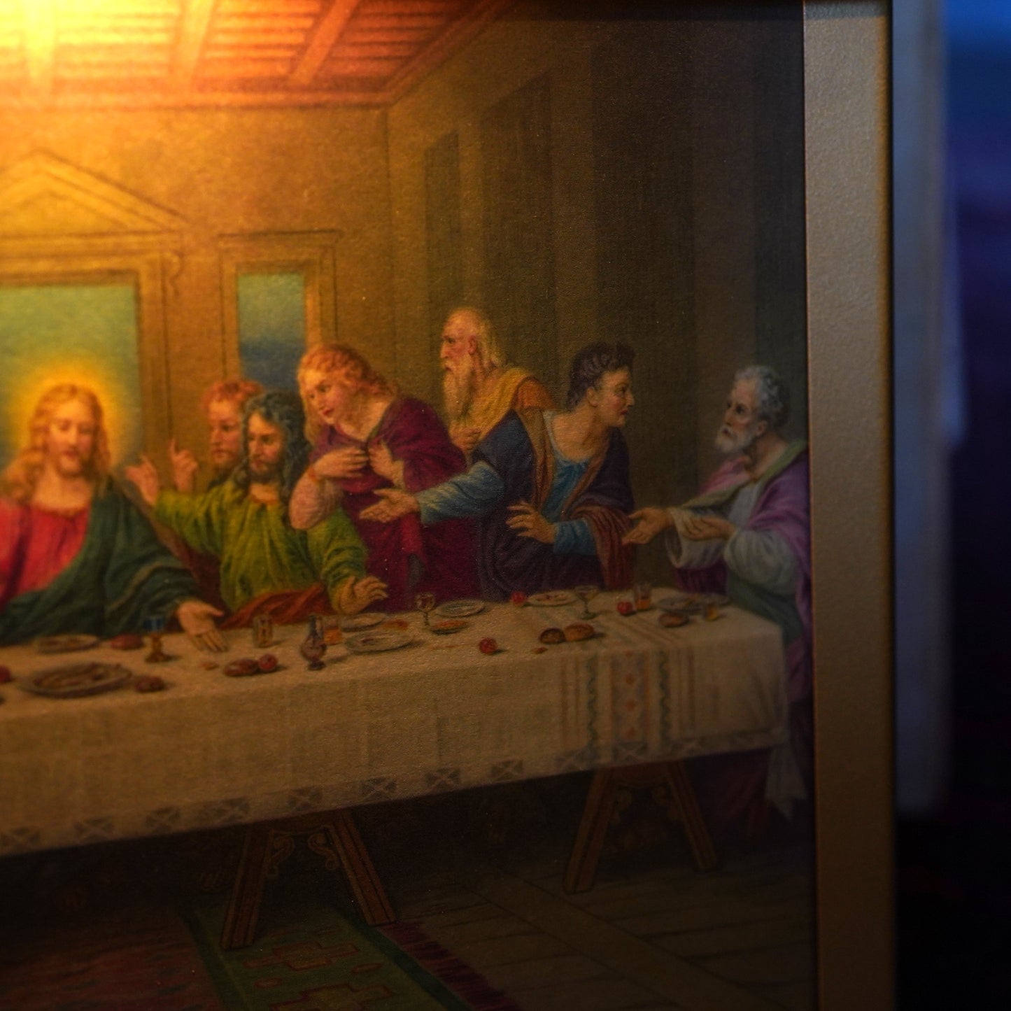 1960's 最後の晩餐　ライトアップデコ