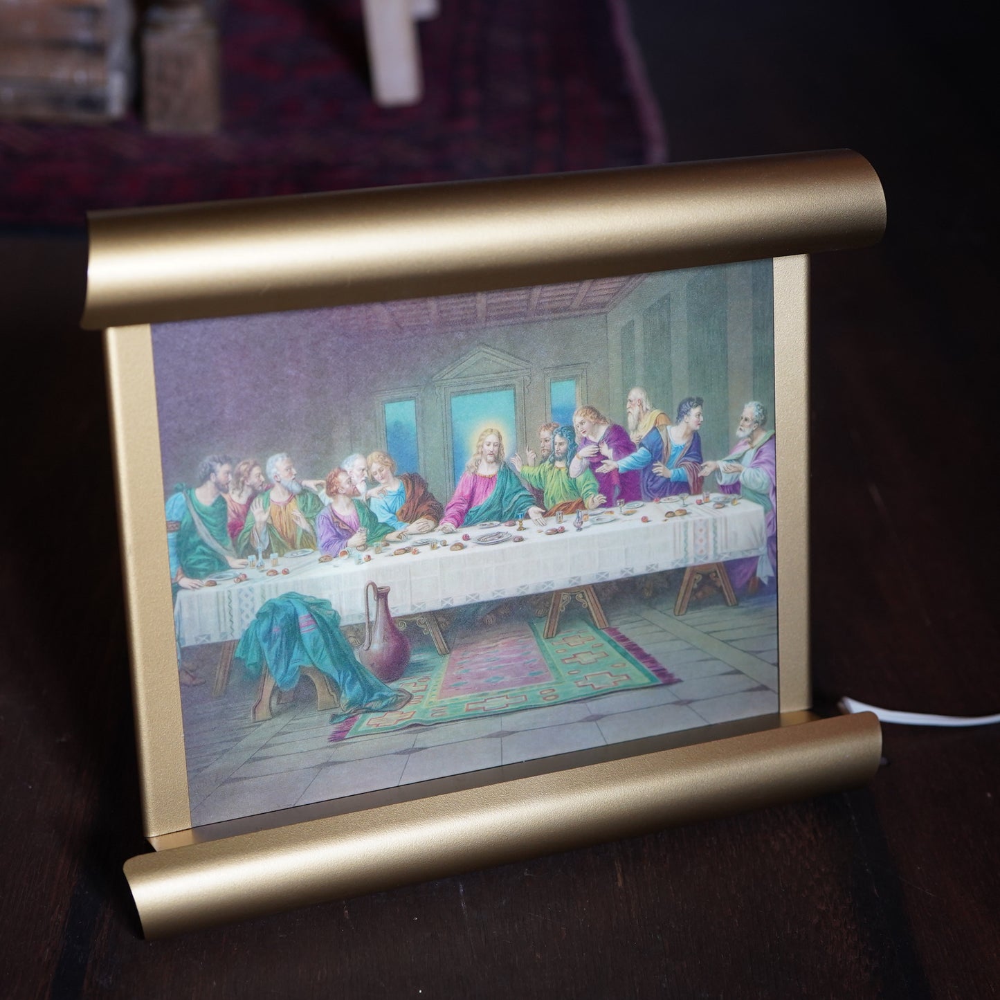 1960's 最後の晩餐　ライトアップデコ