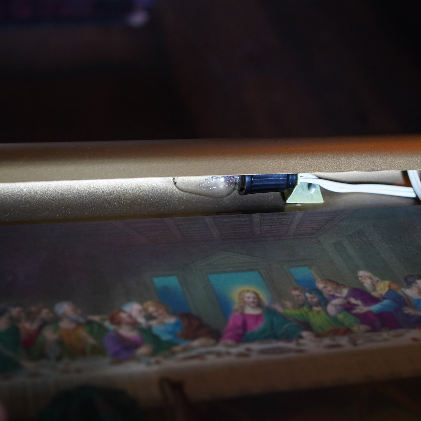 1960's 最後の晩餐　ライトアップデコ