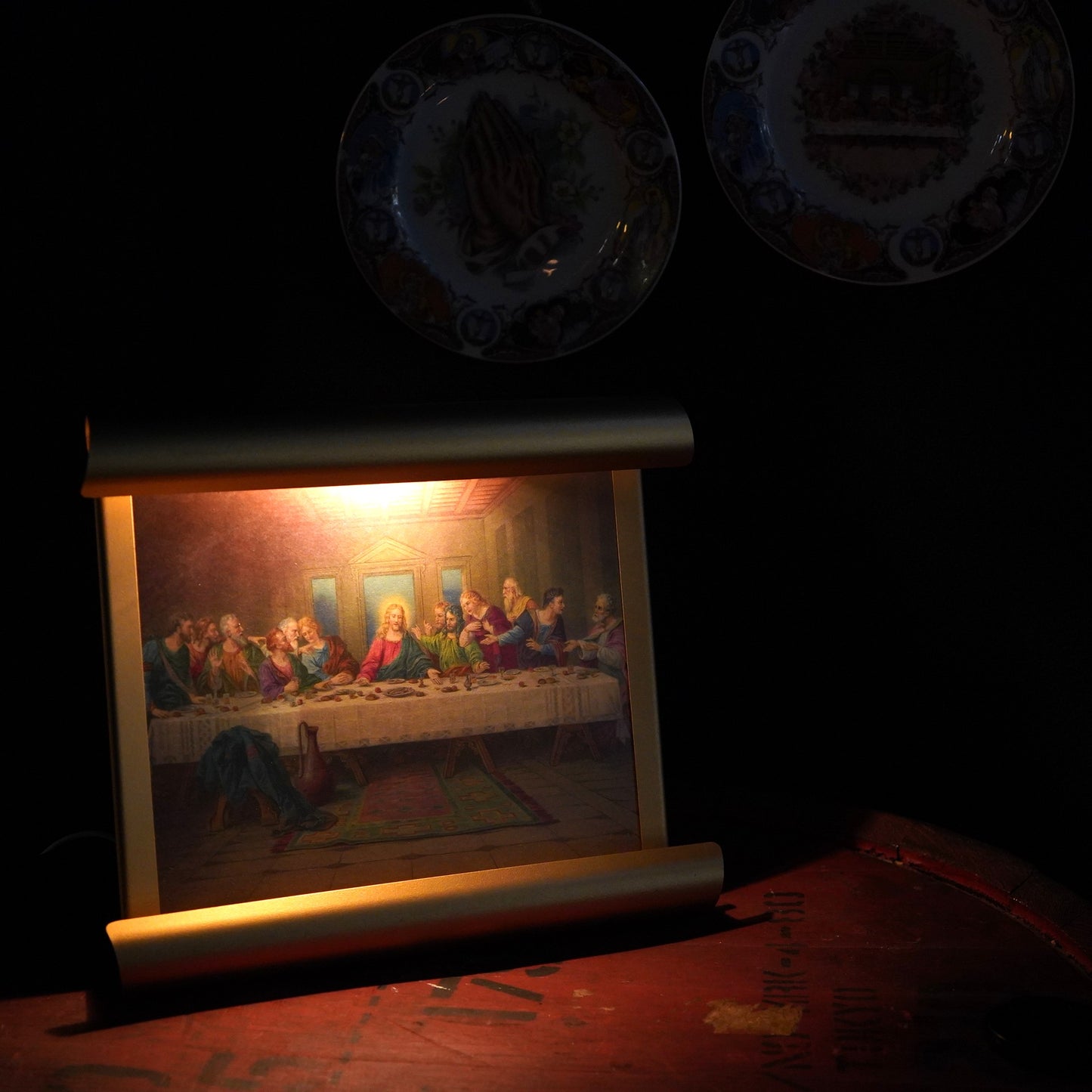 1960's 最後の晩餐　ライトアップデコ