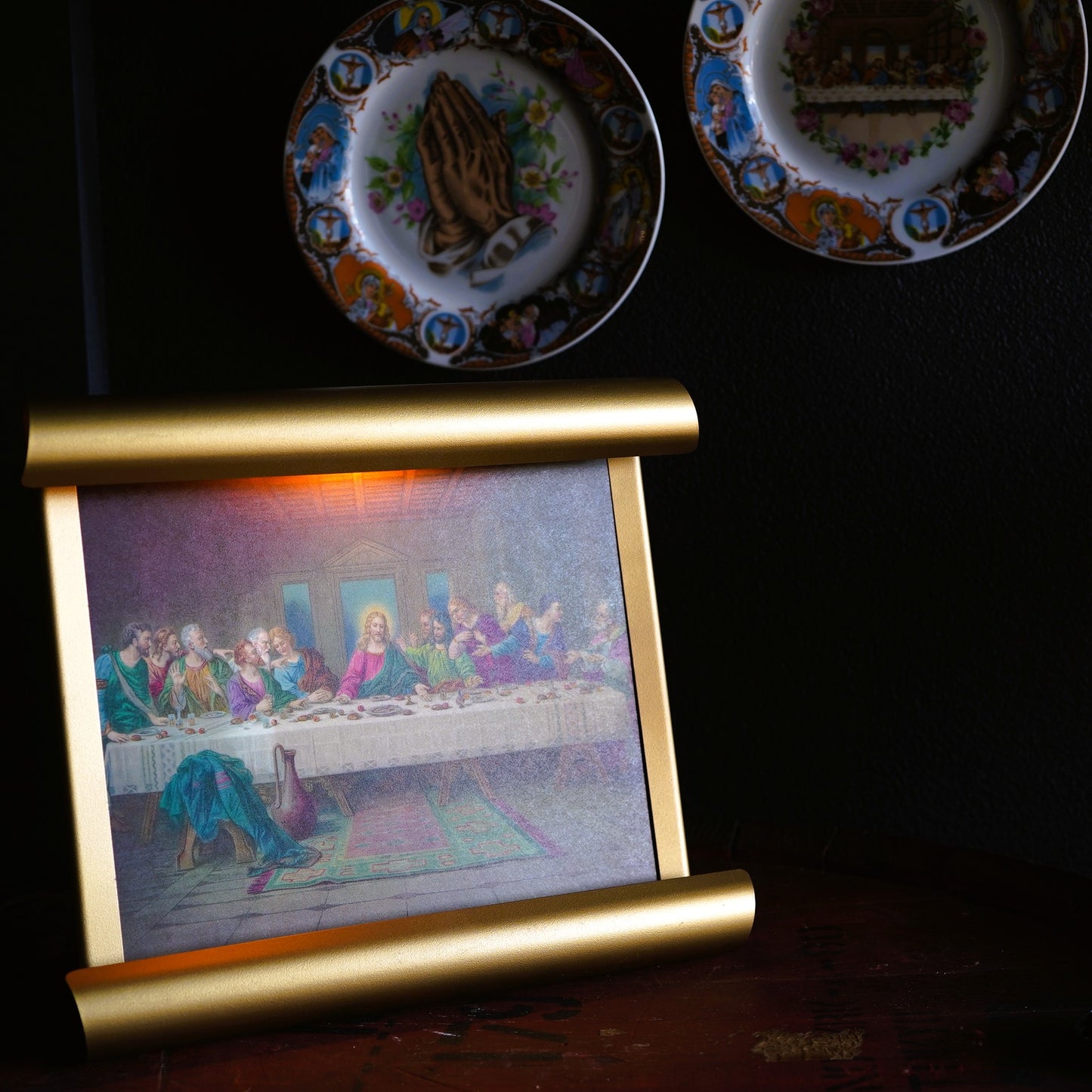 1960's 最後の晩餐　ライトアップデコ