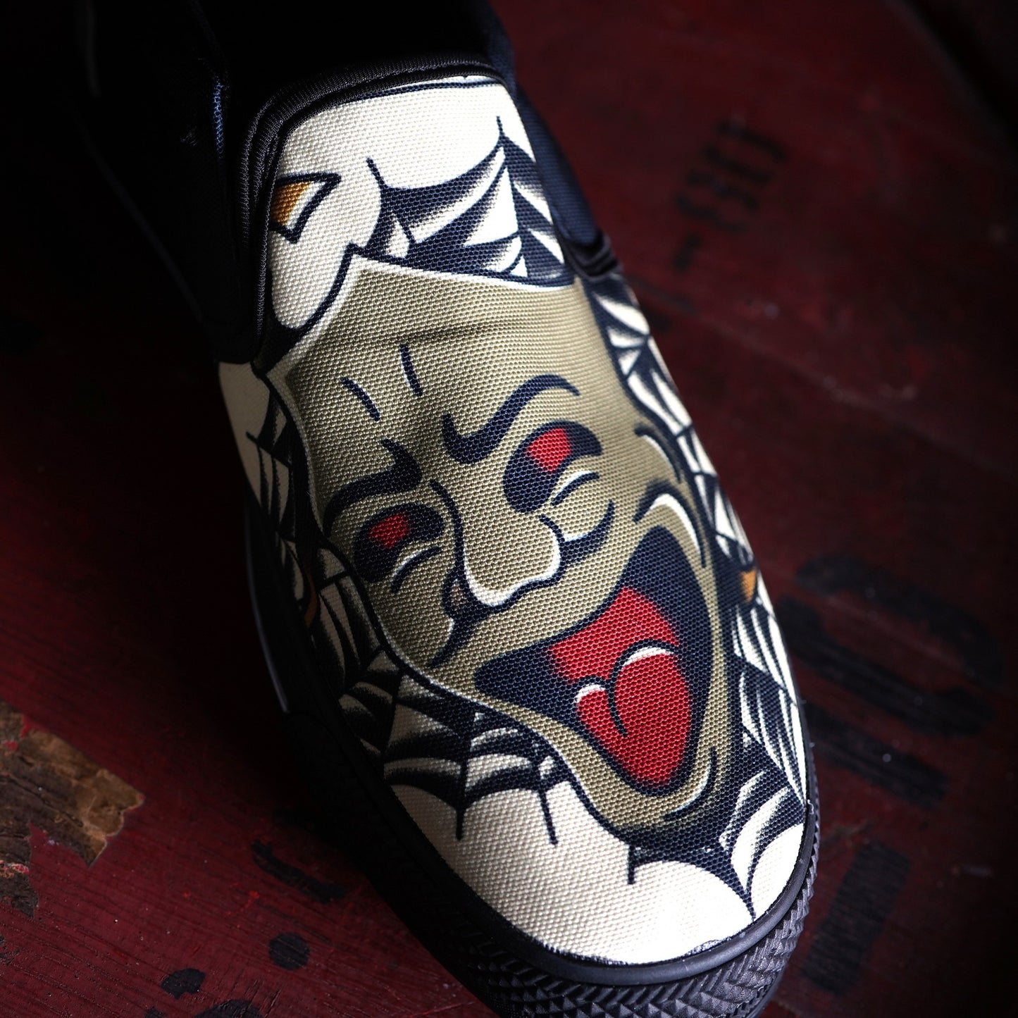 SK OLDIES スリッポン “comedy&tragedy”