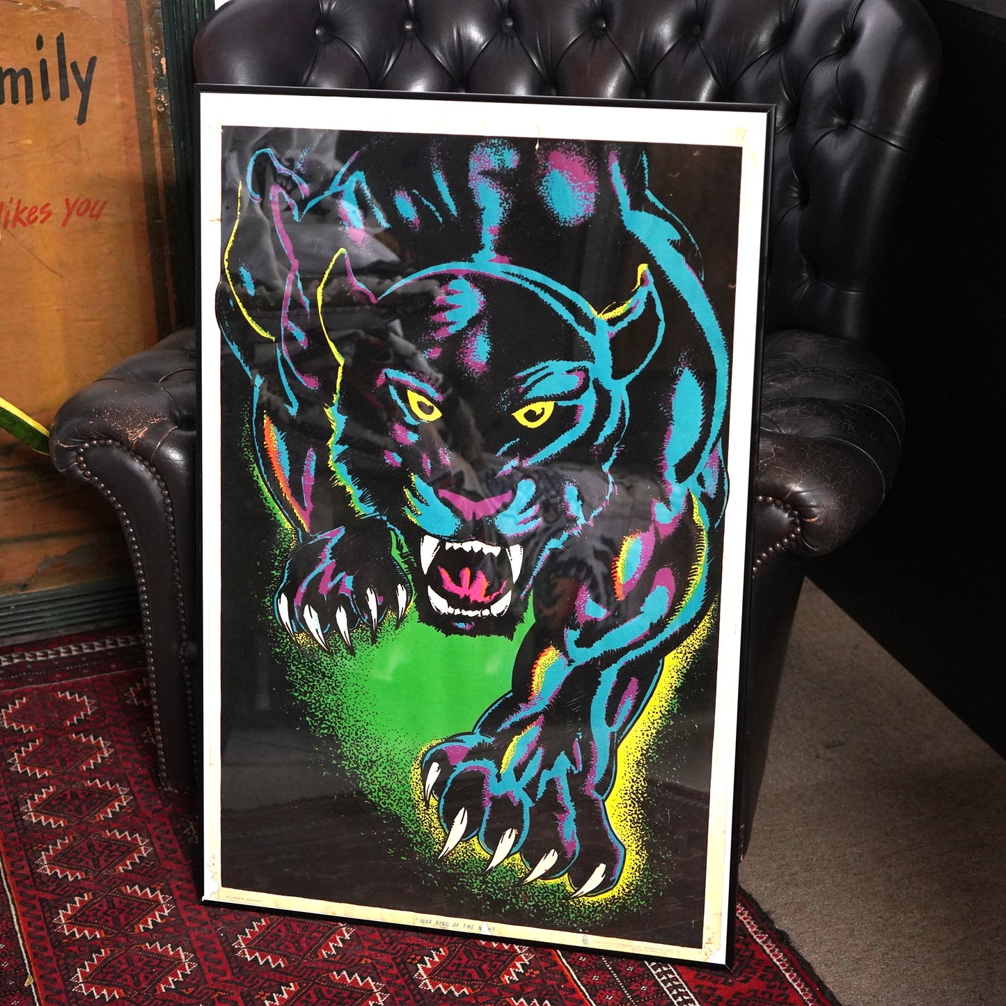 00's ブラックライトポスター "KING OF THE NIGHT"