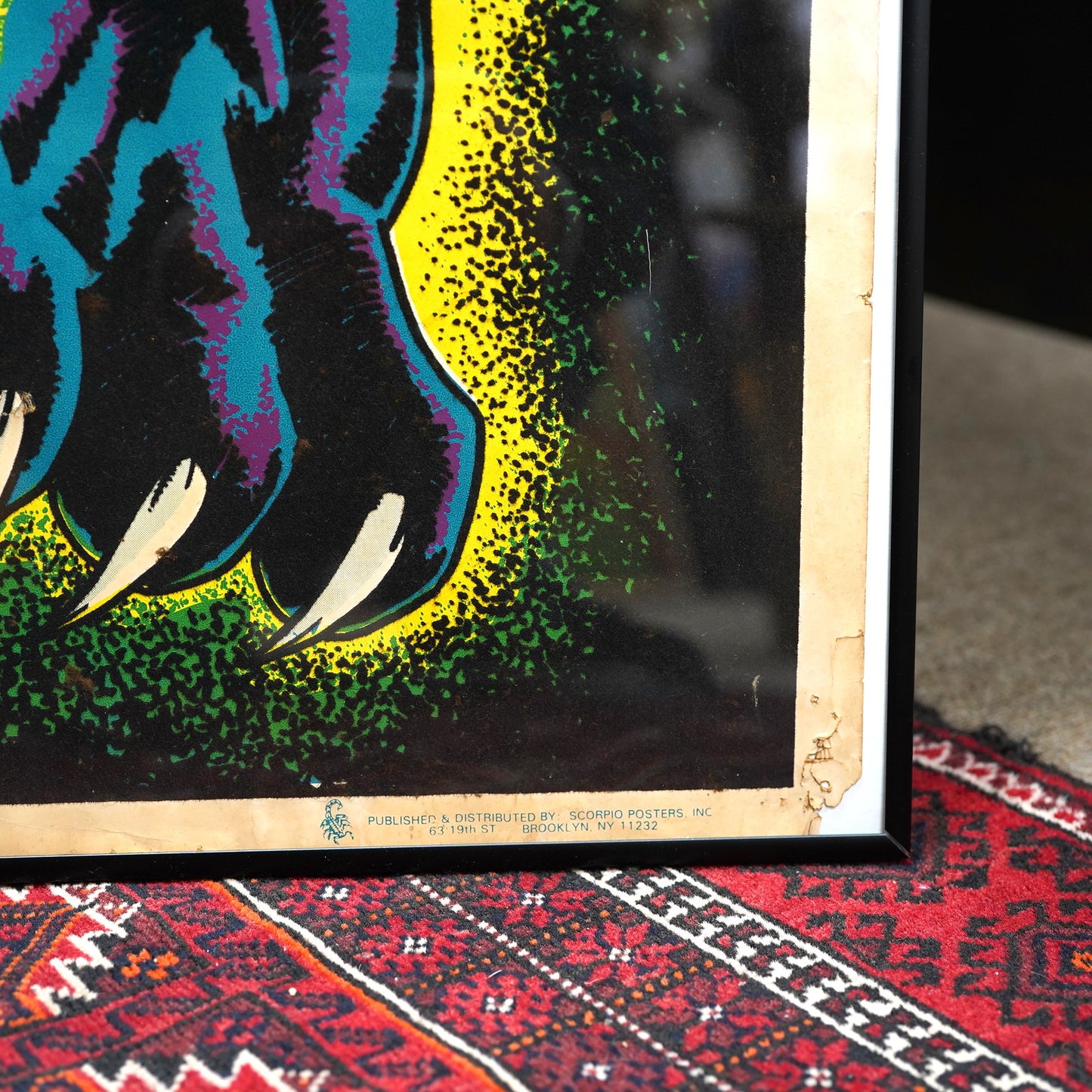 00's ブラックライトポスター "KING OF THE NIGHT"