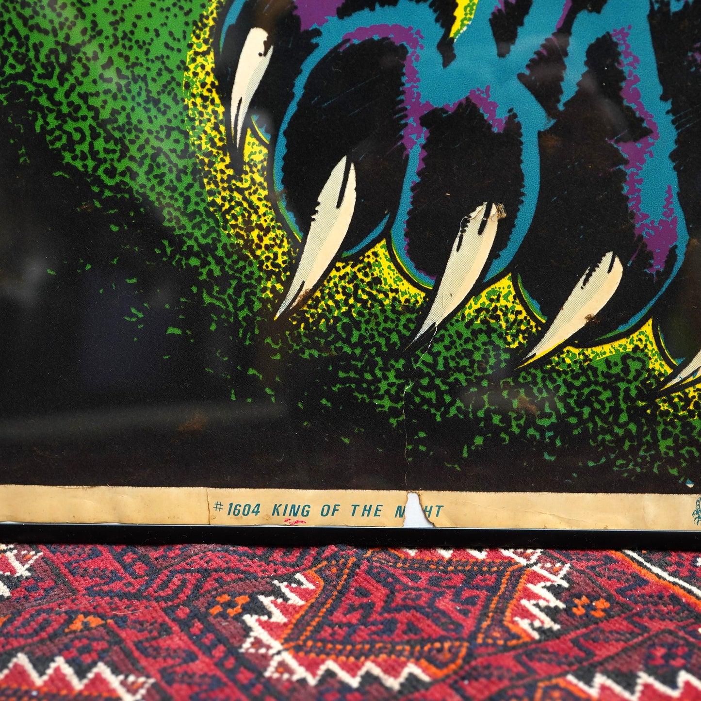 00's ブラックライトポスター "KING OF THE NIGHT"