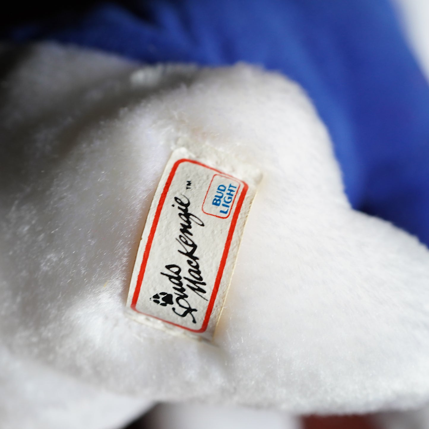 1987 Bud Light Spuds Mackenzie ぬいぐるみ