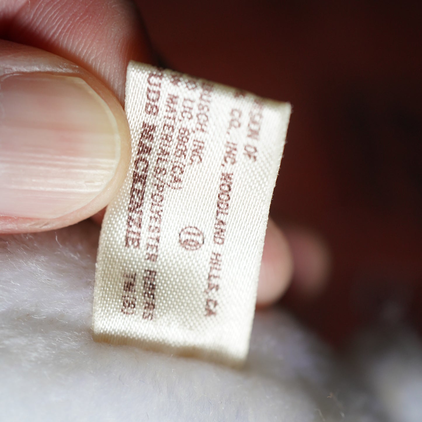 1987 Bud Light Spuds Mackenzie ぬいぐるみ