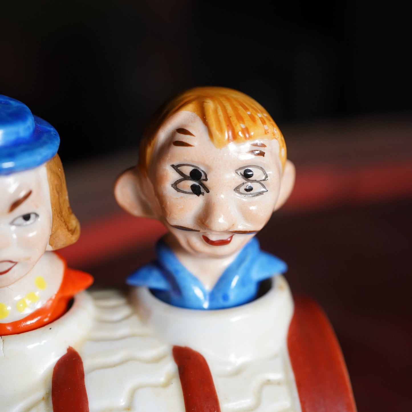 1950's 酔っ払い4つ目 Drunk Man & Woman ソルト&ペッパー