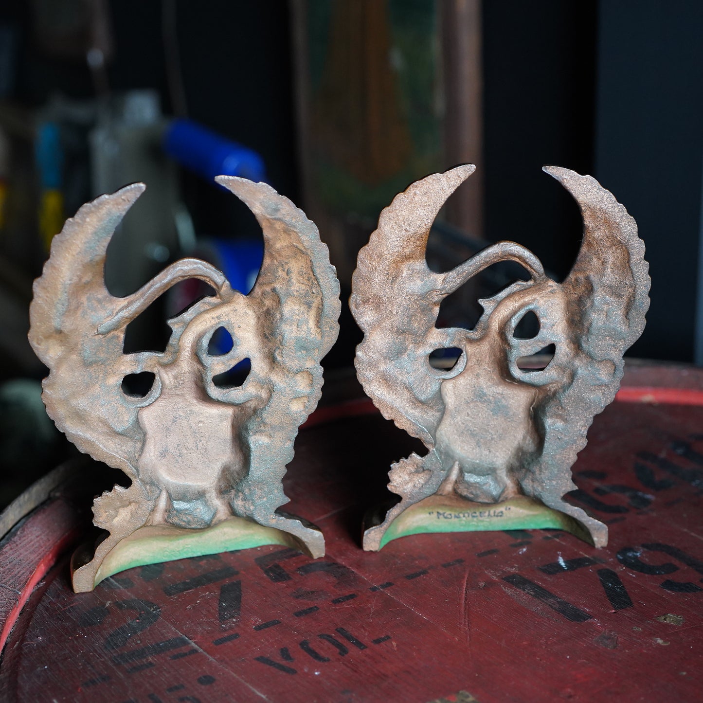 1950～60's イーグル　ブラス製ブックエンド