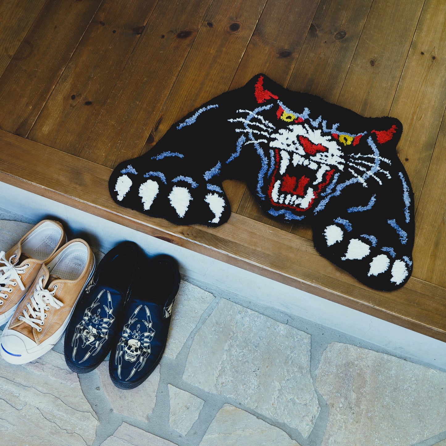 SK OLDIES ACCENT RUG "BLACK PANTHER"