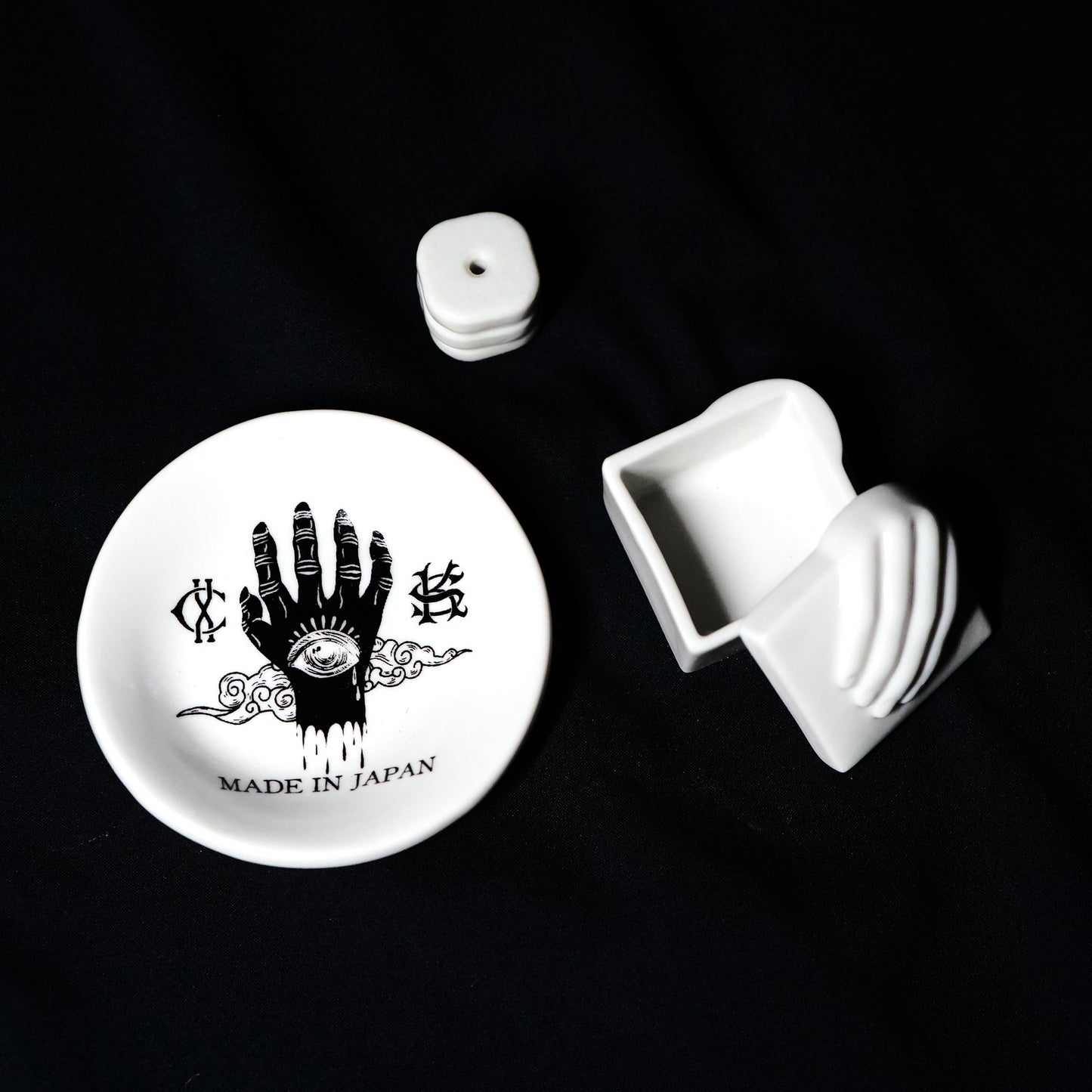 CIXEUR × SK OLDIES DEVIL'S HARVEST Incense Holder "彫ぎん"
