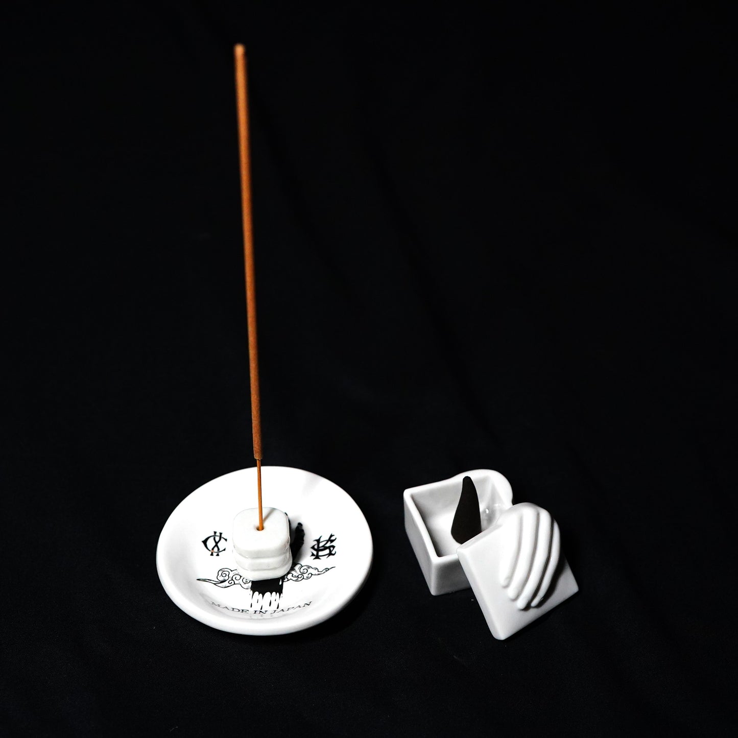 CIXEUR × SK OLDIES DEVIL'S HARVEST Incense Holder "彫ぎん"