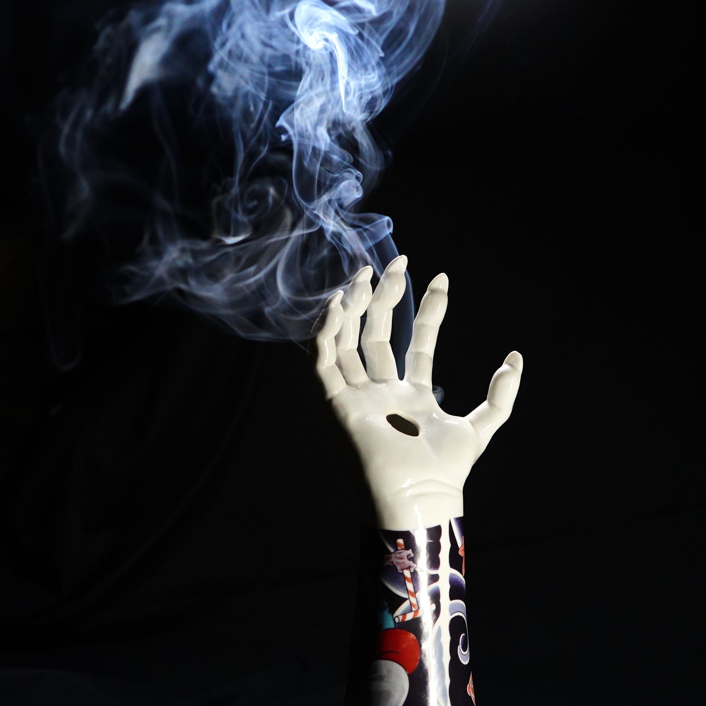 CIXEUR × SK OLDIES DEVIL'S HARVEST Incense Holder "彫ぎん"