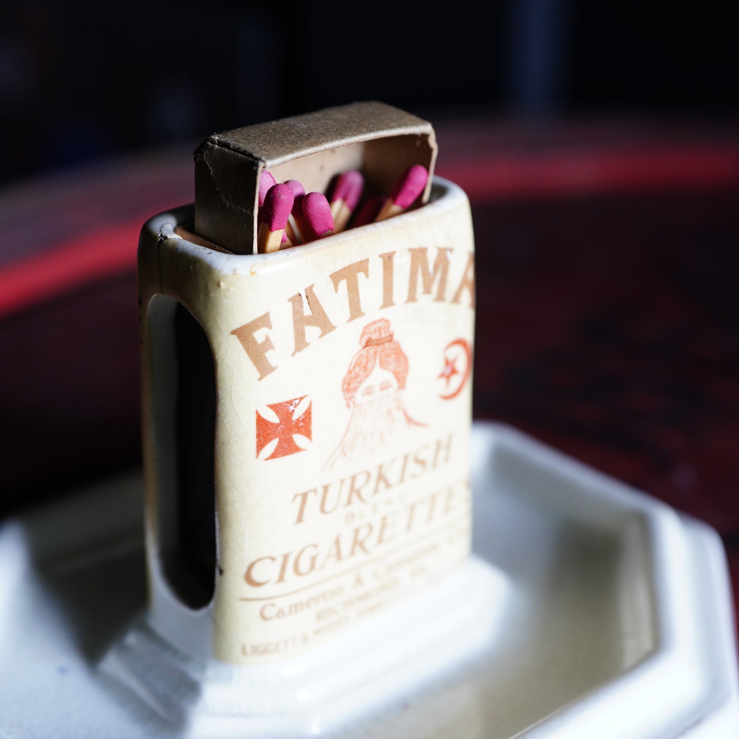 1920～30's Fatima Turkish Cigarettes アッシュトレイ