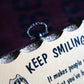 1970's PAULA ウッドサイン "Keep Smiling!!"