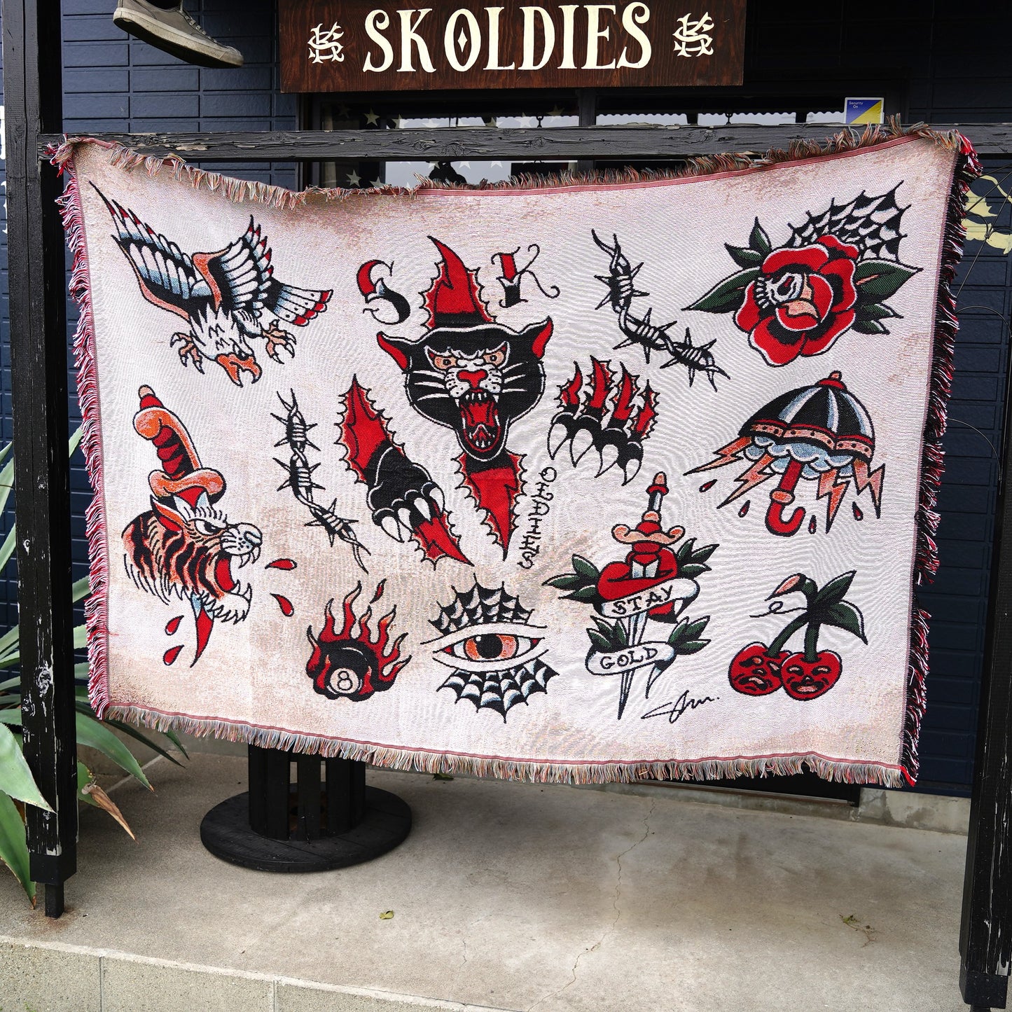SK OLDIES WOVEN RUG "Panther Flash"