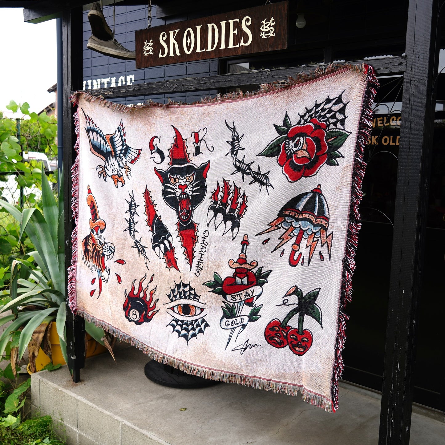 SK OLDIES WOVEN RUG "Panther Flash"