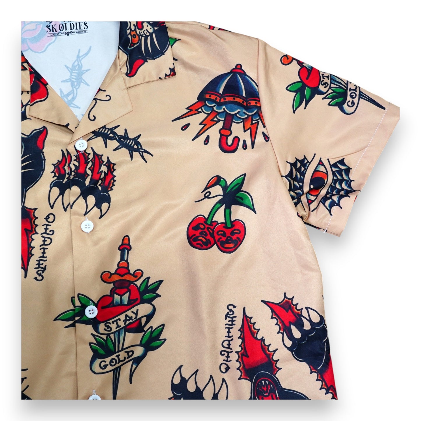 SK OLDIES pattern shirt "Panther Flash"