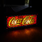 1970's Coca-Cola ステンドグラス風 ライトサイン