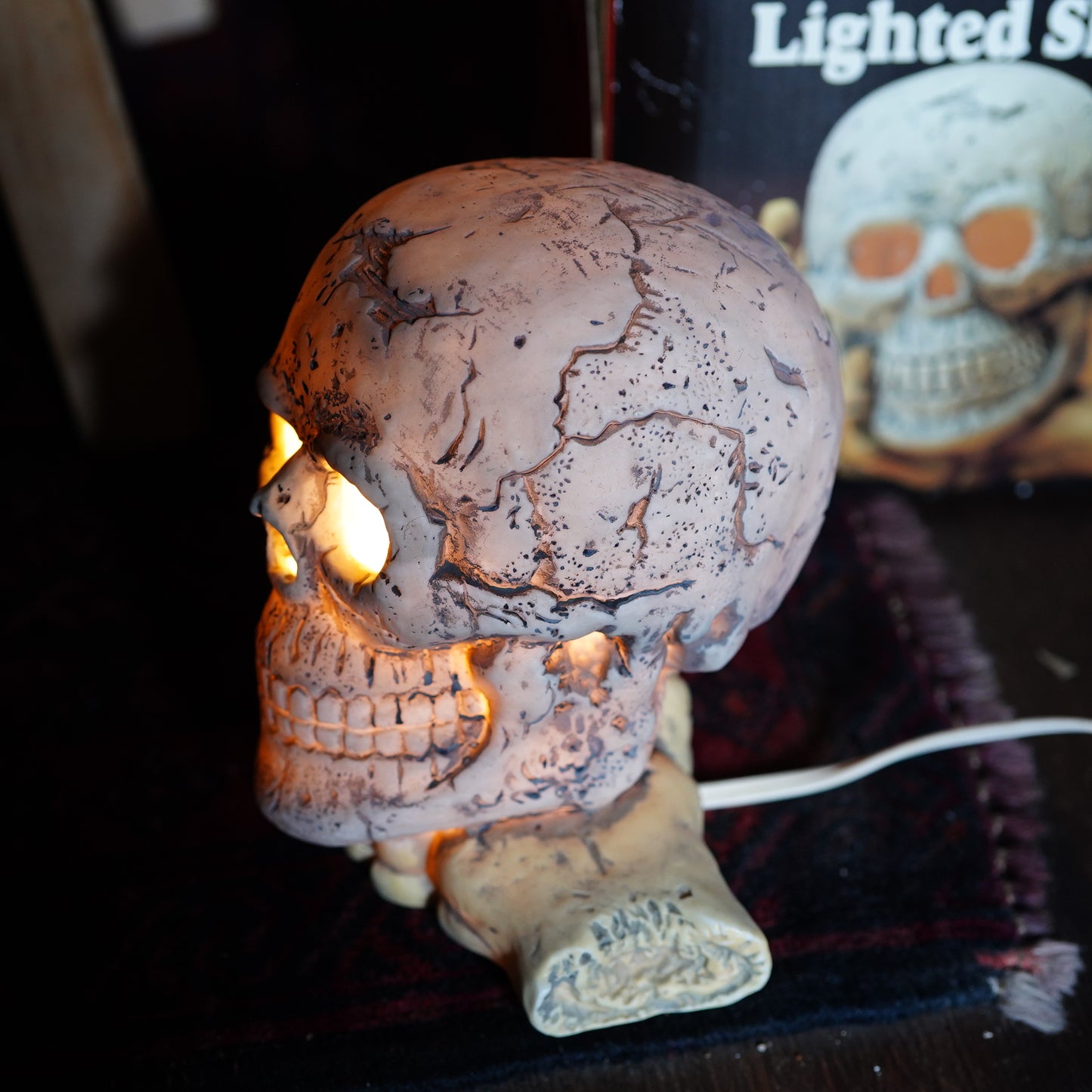 1990's Lighted Skull スカルランプ