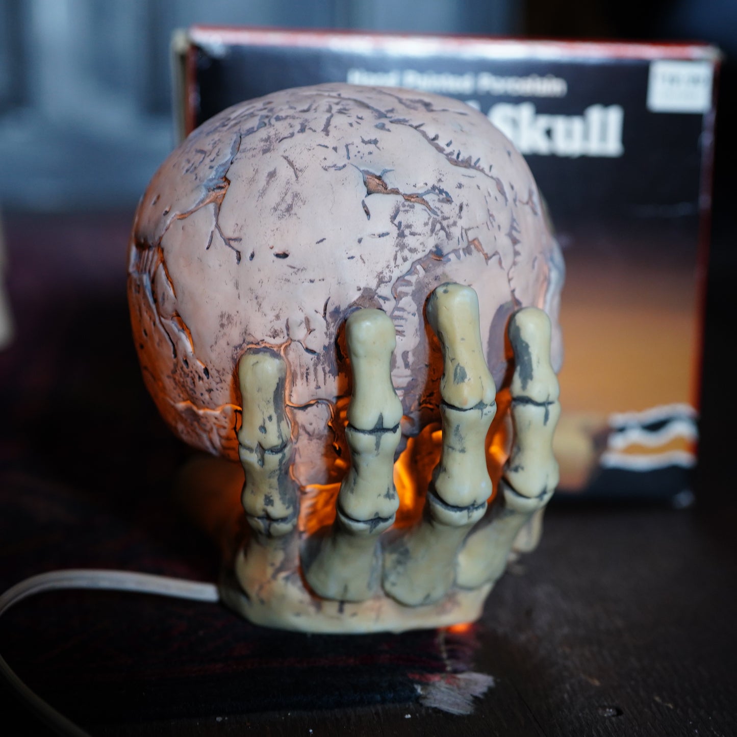 1990's Lighted Skull スカルランプ