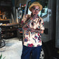SK OLDIES pattern shirt "Panther Flash"