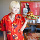 ※受注販売 TOKKUN HAMBURGER×SK OLDIES pattern shirt ※7月上旬発送
