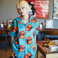 ※受注販売 TOKKUN HAMBURGER×SK OLDIES pattern shirt ※7月上旬発送