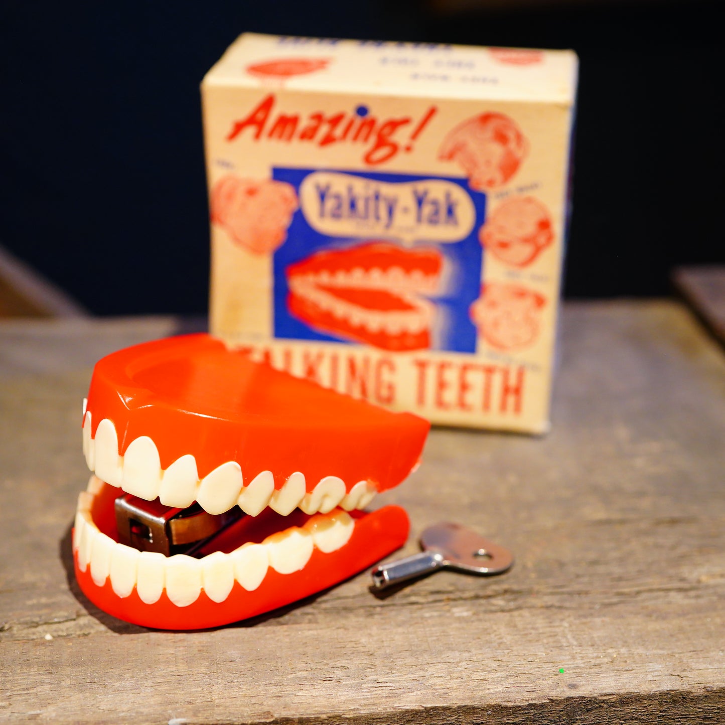 1950's TALKING TEETH ゼンマイ式玩具