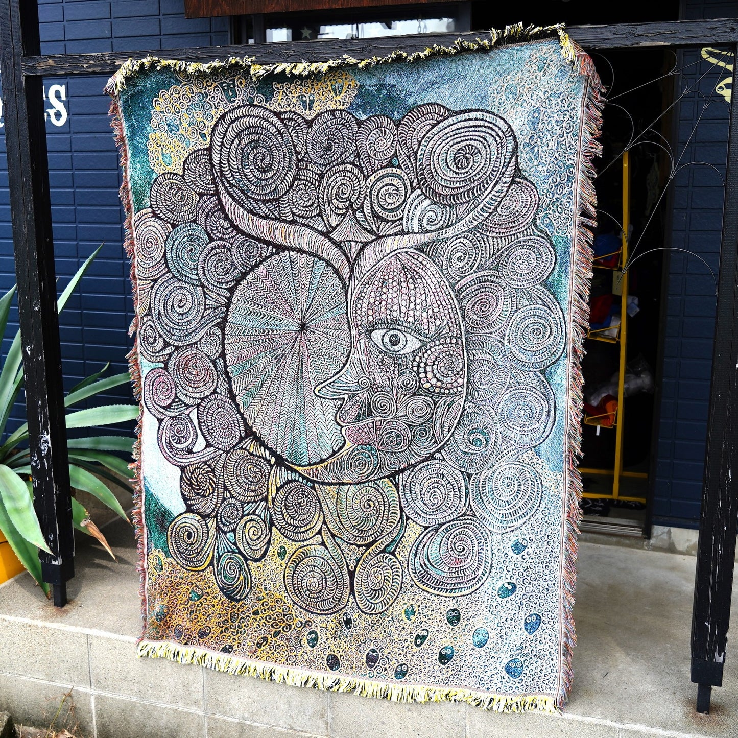 ※限定50枚 SK OLDIES WOVEN RUG “The Sun and the Moon”